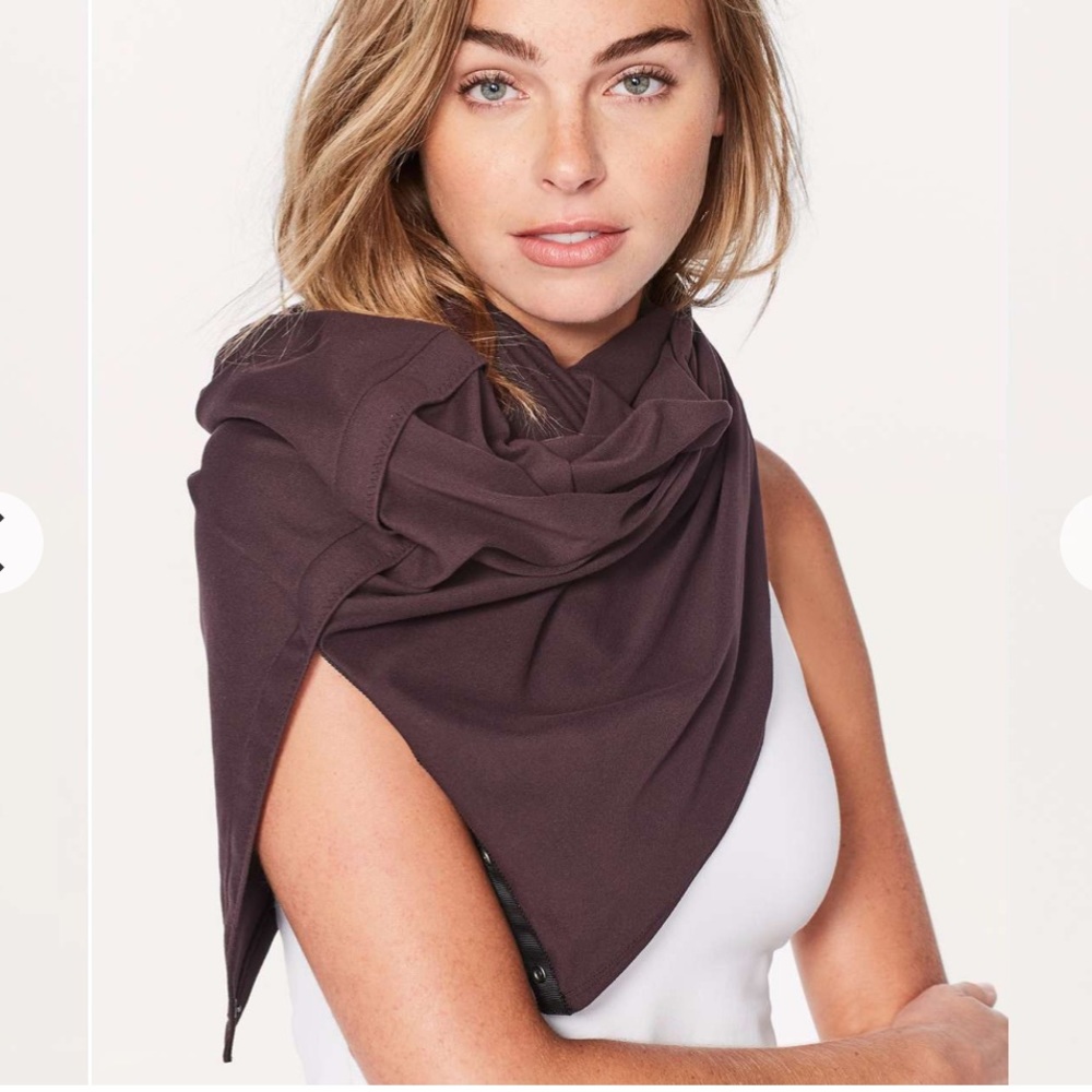 Rulu vinyasa scarf black cherry